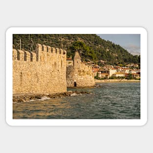 Castle of Nafpaktos and some Sea Sticker